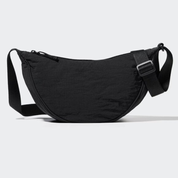 Uniqlo Black Mini Round Shoulder Bag - Picture 1 of 3